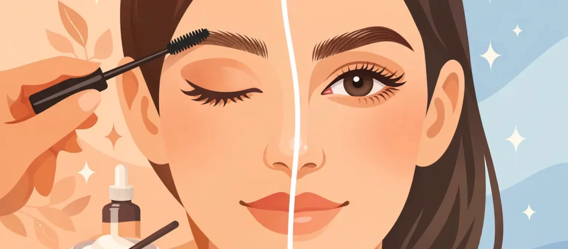 Brow Lamination Before and After Results